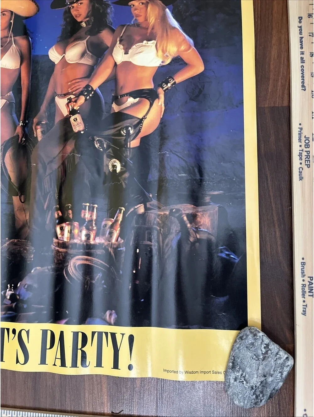 Budweiser Rolling Stones 94 Tour Voodoo Lounge Paper & Tecate Promo Posters Lot